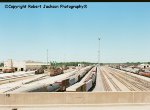 "Galesbridge" Bus view of BNSF yard